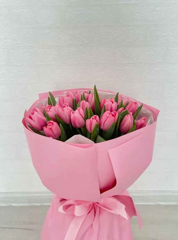20’Li Pembe Lale Buketi